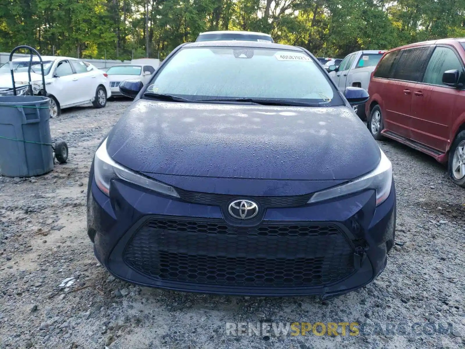 9 Photograph of a damaged car JTDEPRAE9LJ104095 TOYOTA COROLLA 2020