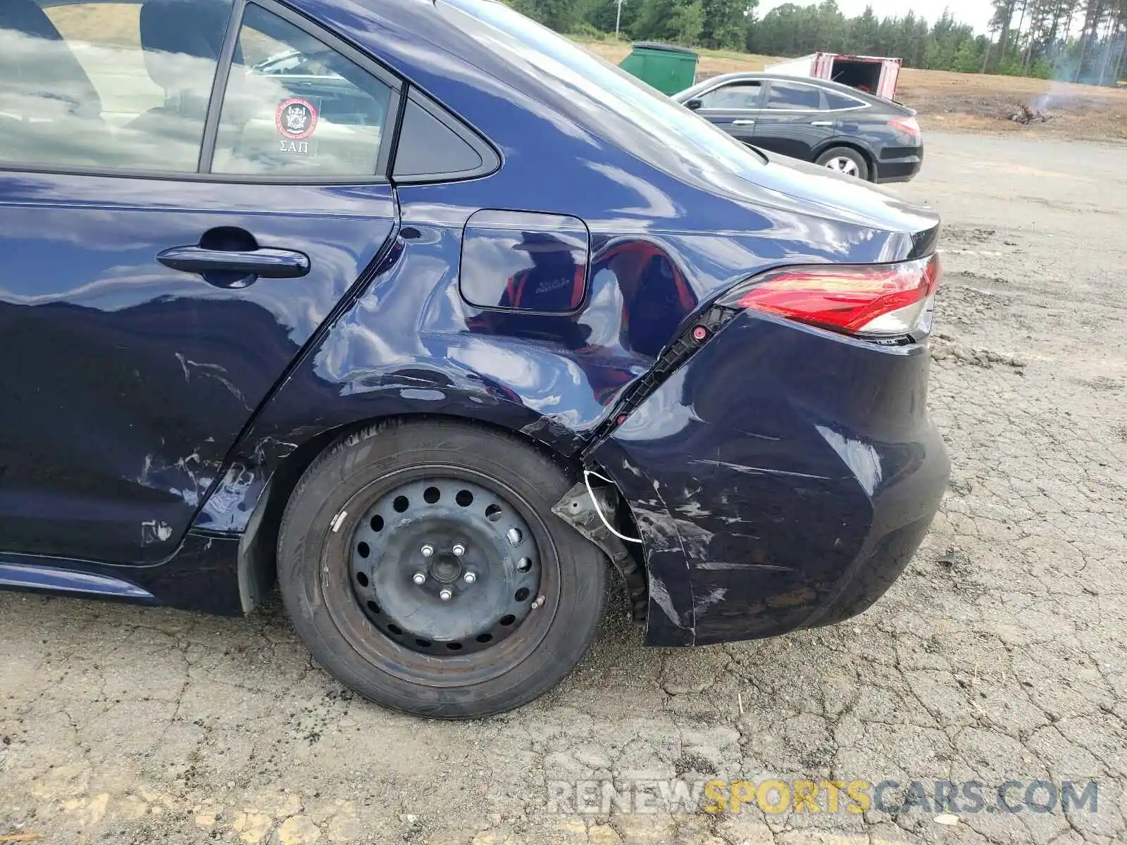 9 Photograph of a damaged car JTDEPRAE9LJ104727 TOYOTA COROLLA 2020