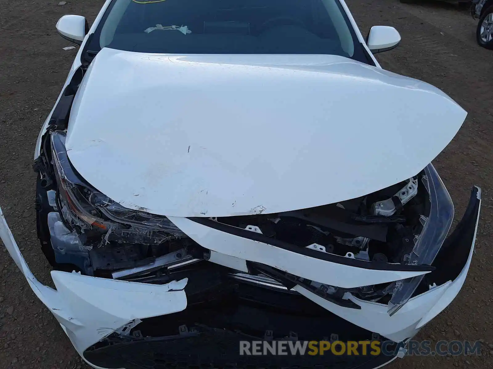 7 Photograph of a damaged car JTDEPRAE9LJ105652 TOYOTA COROLLA 2020