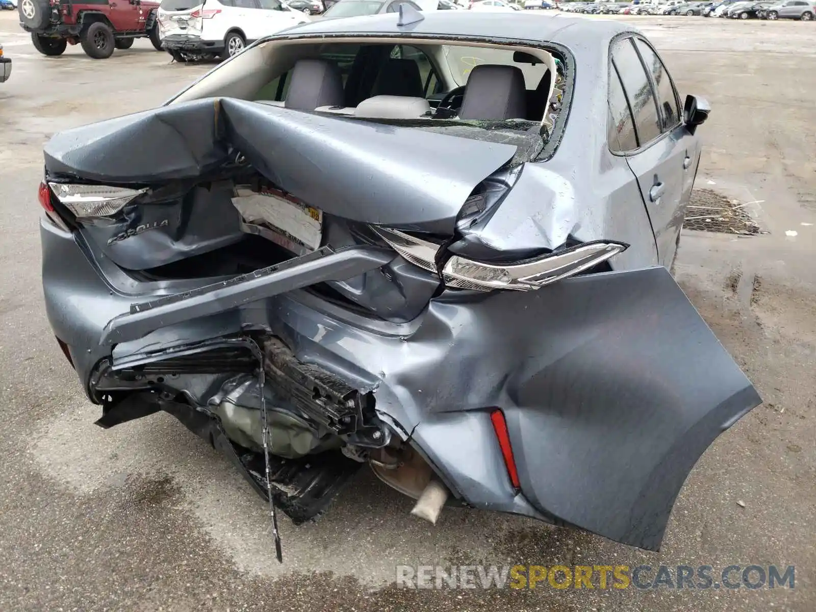 9 Photograph of a damaged car JTDEPRAE9LJ107644 TOYOTA COROLLA 2020