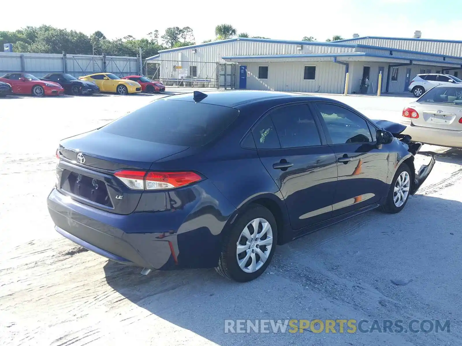 4 Photograph of a damaged car JTDEPRAE9LJ108776 TOYOTA COROLLA 2020