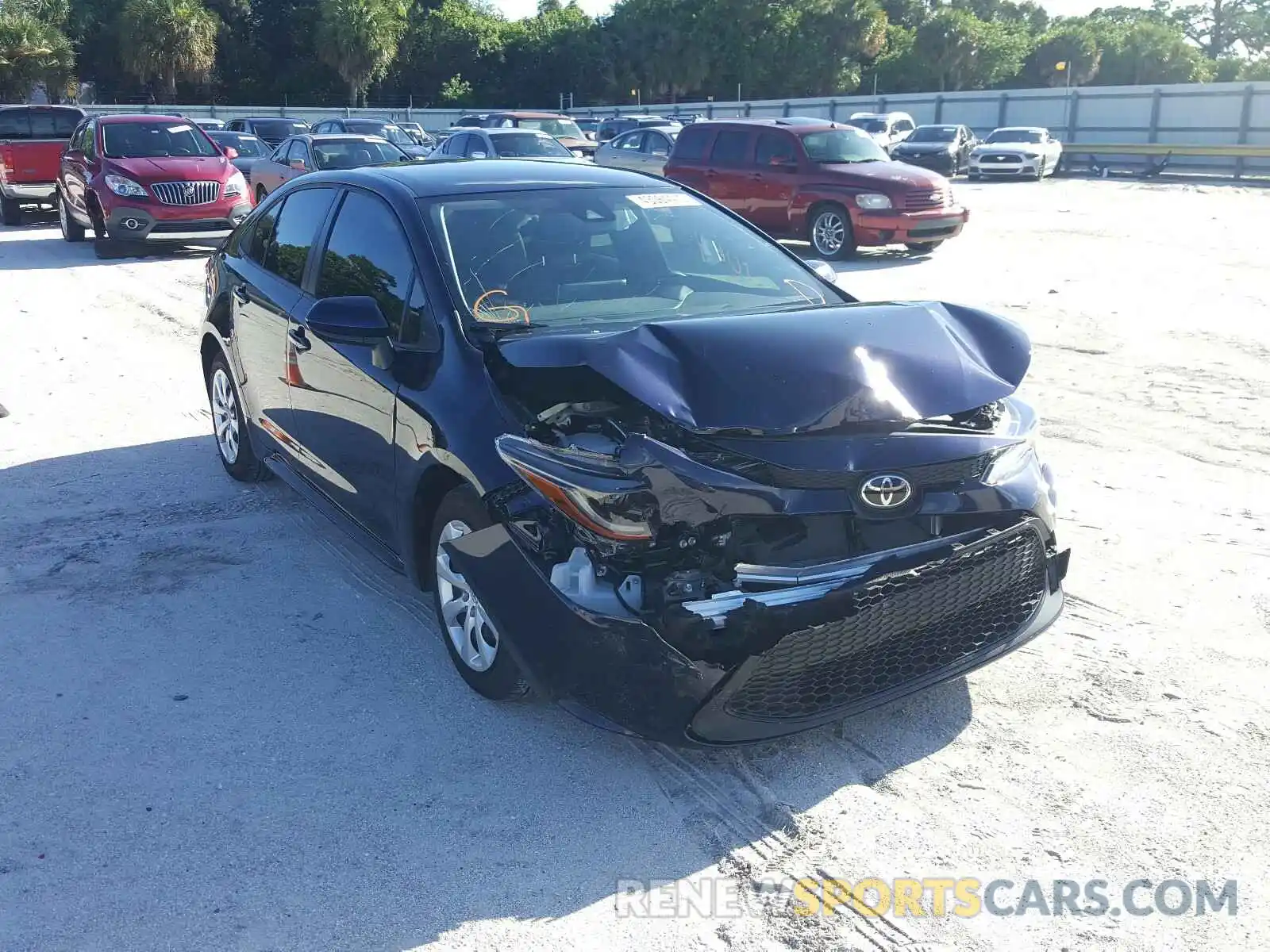 9 Photograph of a damaged car JTDEPRAE9LJ108776 TOYOTA COROLLA 2020