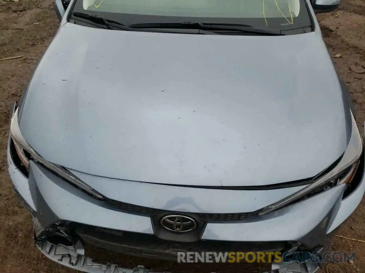 7 Photograph of a damaged car JTDEPRAE9LJ109829 TOYOTA COROLLA 2020