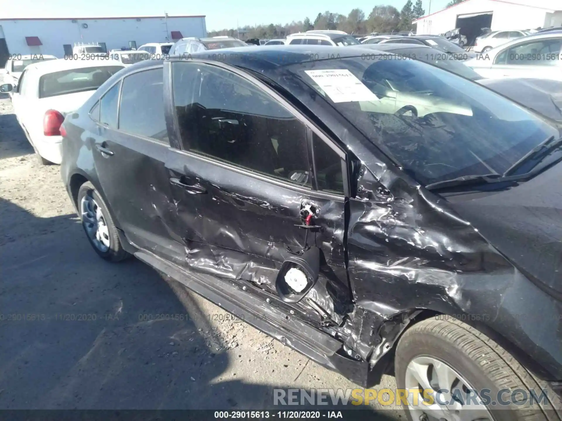 6 Photograph of a damaged car JTDEPRAE9LJ113539 TOYOTA COROLLA 2020