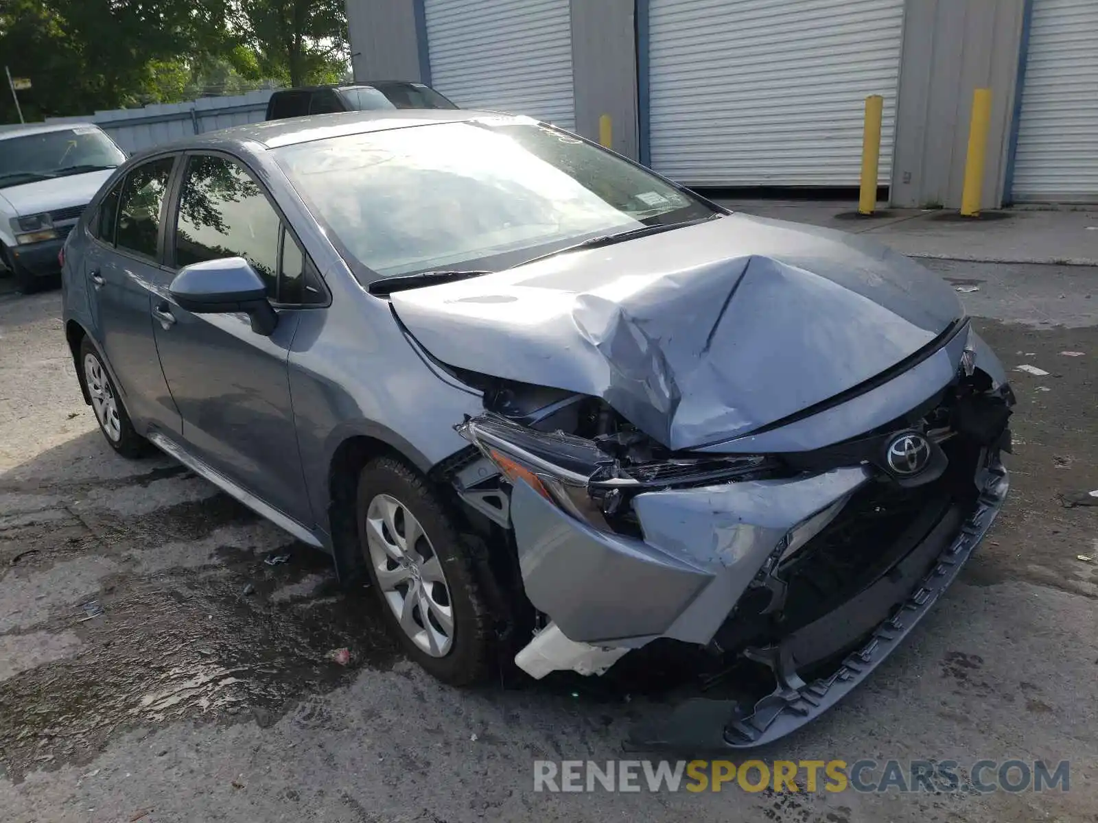 1 Photograph of a damaged car JTDEPRAE9LJ115128 TOYOTA COROLLA 2020