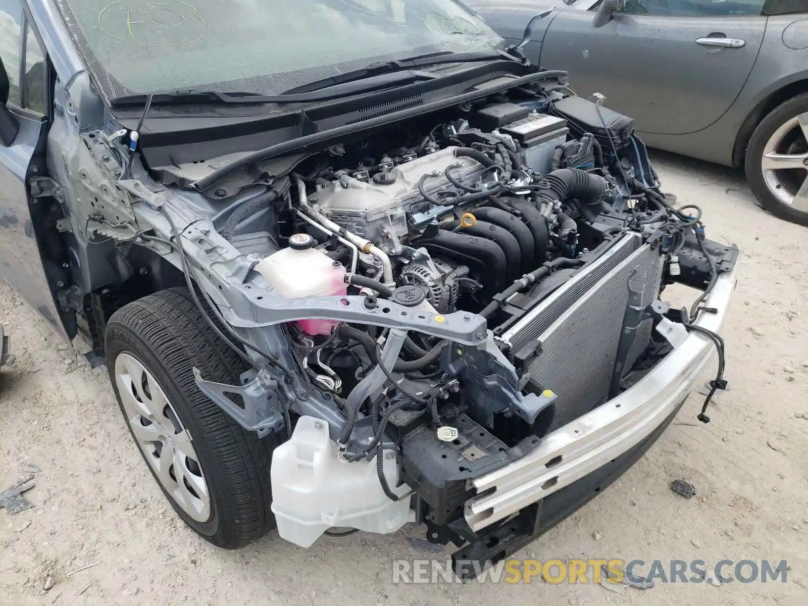 9 Photograph of a damaged car JTDEPRAE9LJ115324 TOYOTA COROLLA 2020