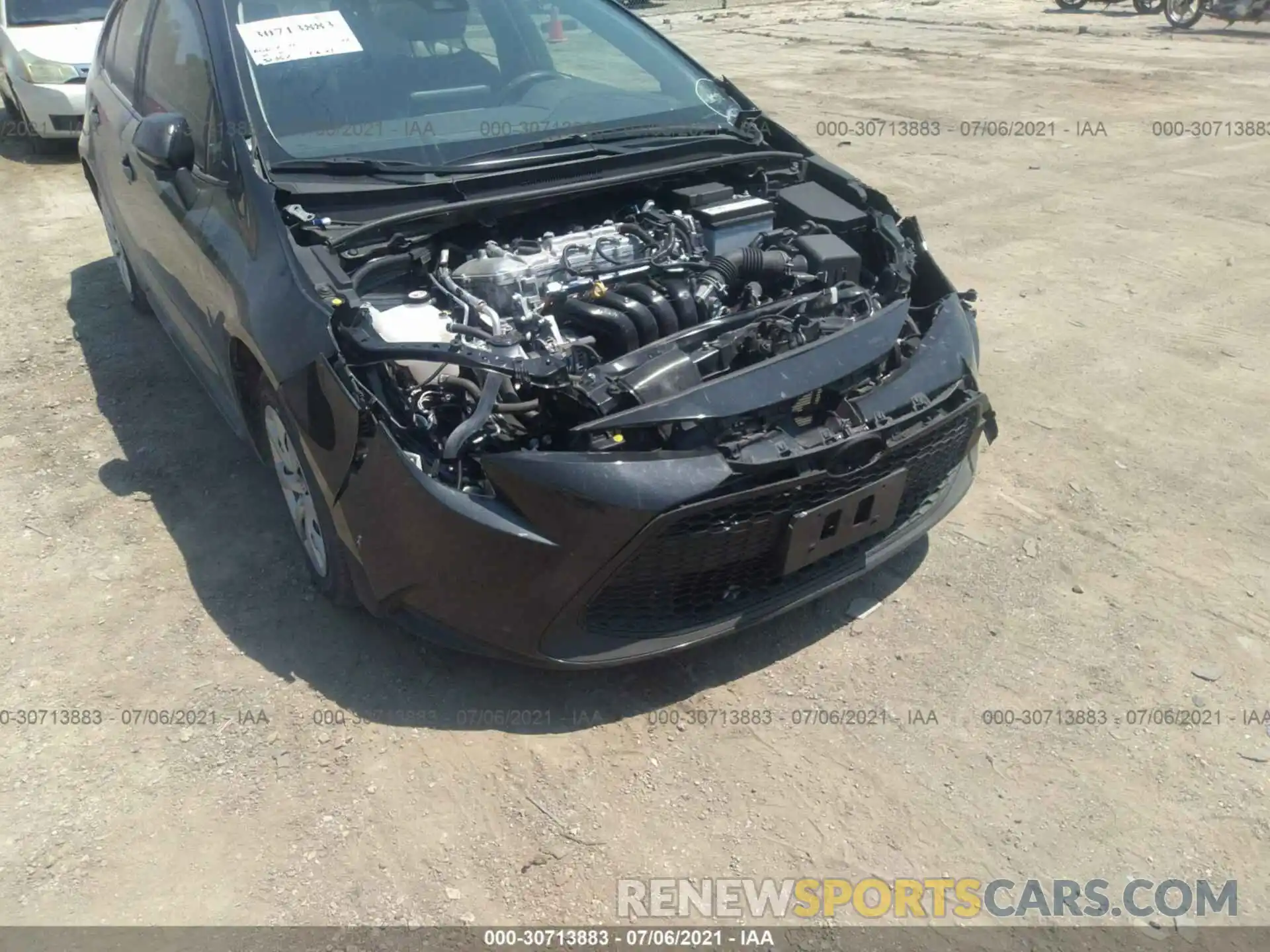 6 Photograph of a damaged car JTDEPRAE9LJ116330 TOYOTA COROLLA 2020