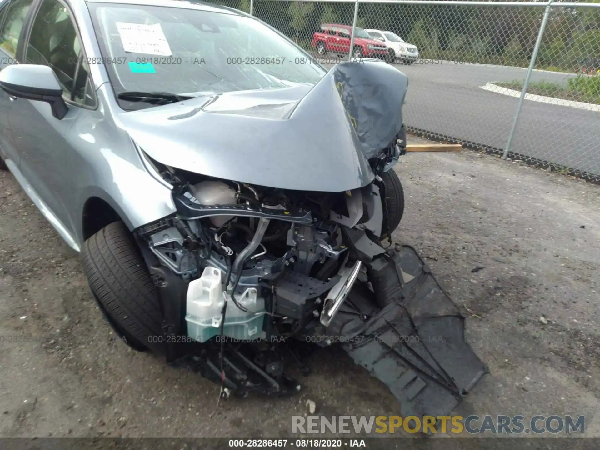 6 Photograph of a damaged car JTDEPRAE9LJ116747 TOYOTA COROLLA 2020