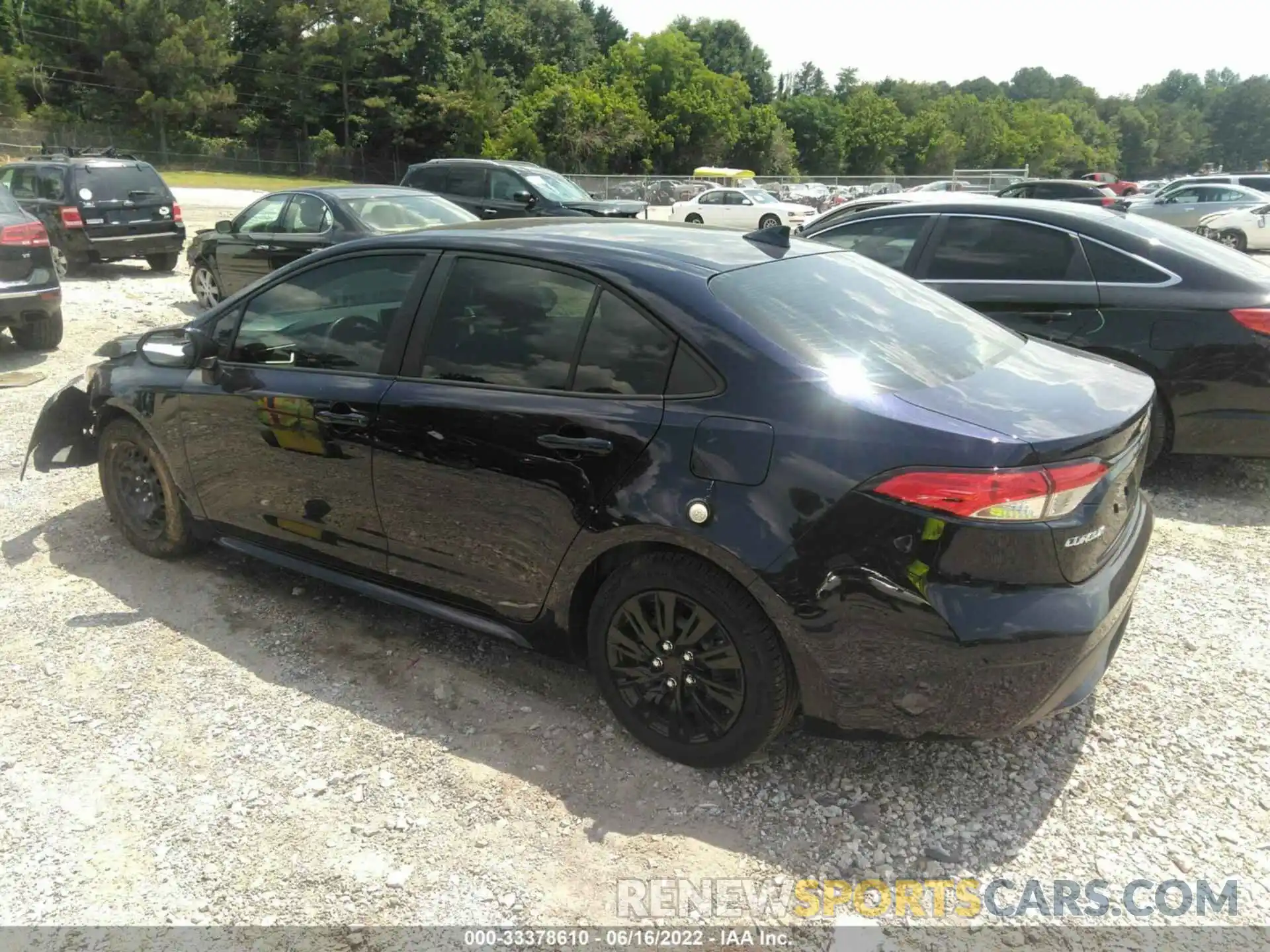 3 Photograph of a damaged car JTDEPRAE9LJ116912 TOYOTA COROLLA 2020