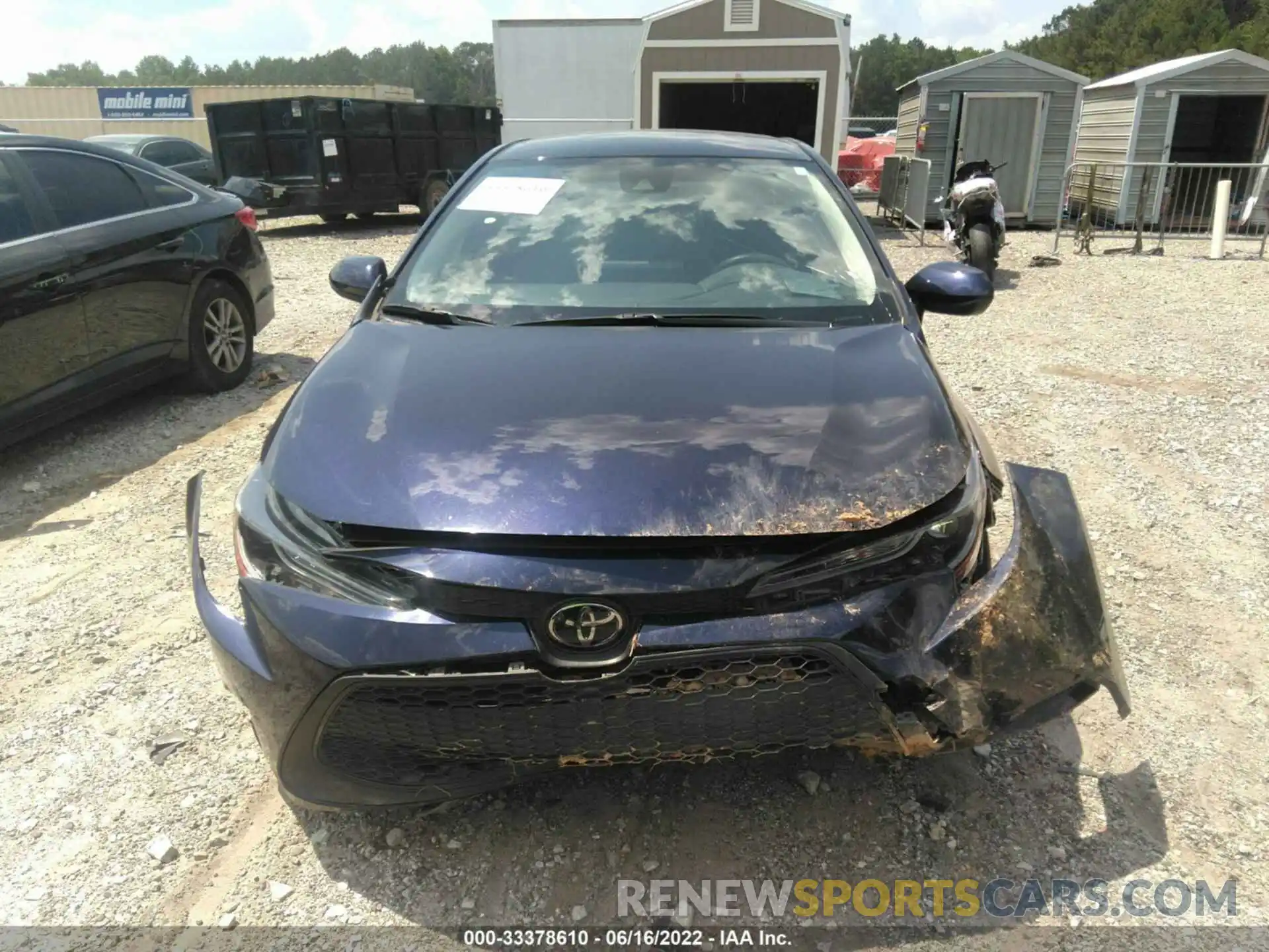 6 Photograph of a damaged car JTDEPRAE9LJ116912 TOYOTA COROLLA 2020