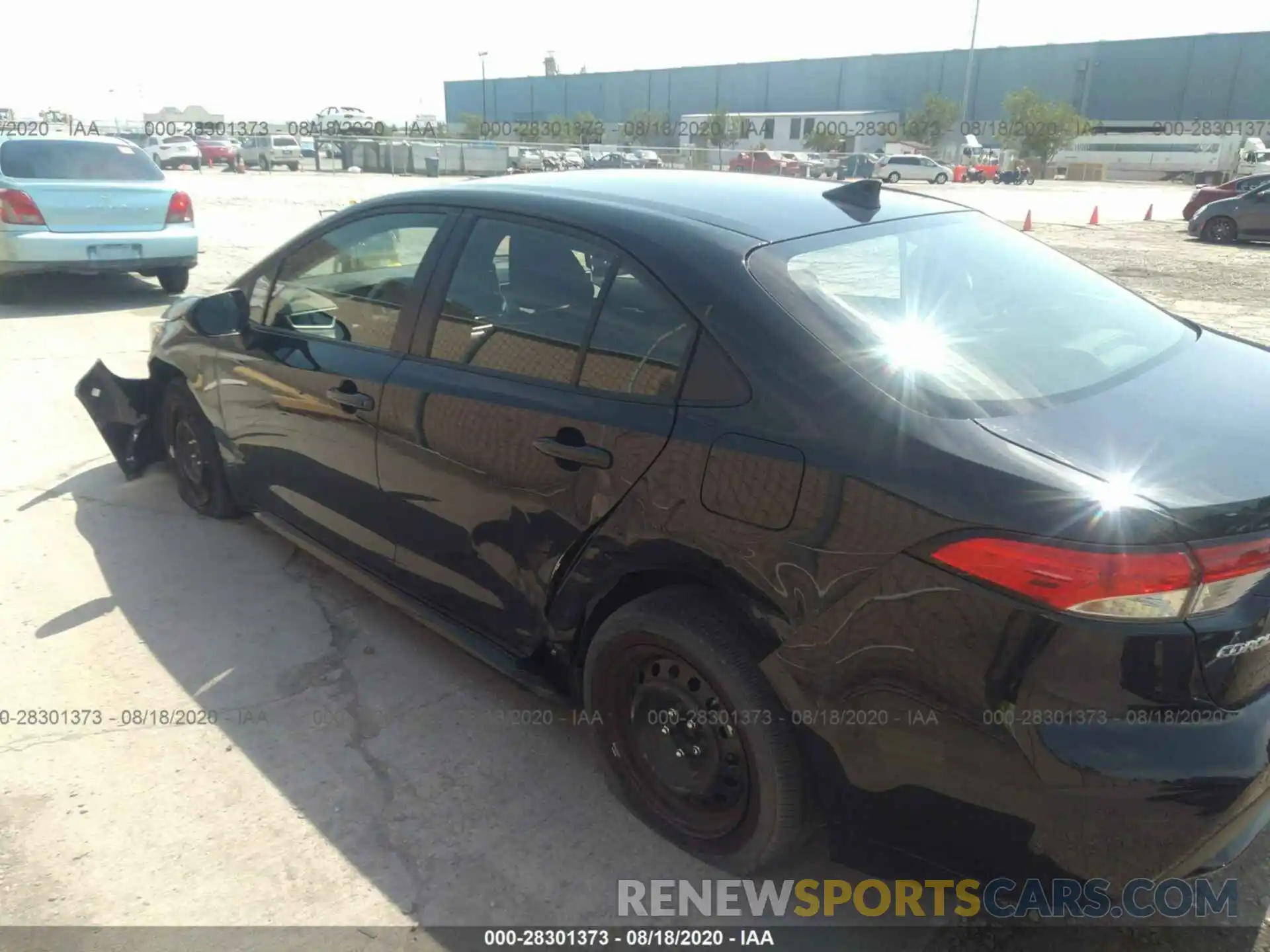 6 Photograph of a damaged car JTDEPRAE9LJ116960 TOYOTA COROLLA 2020