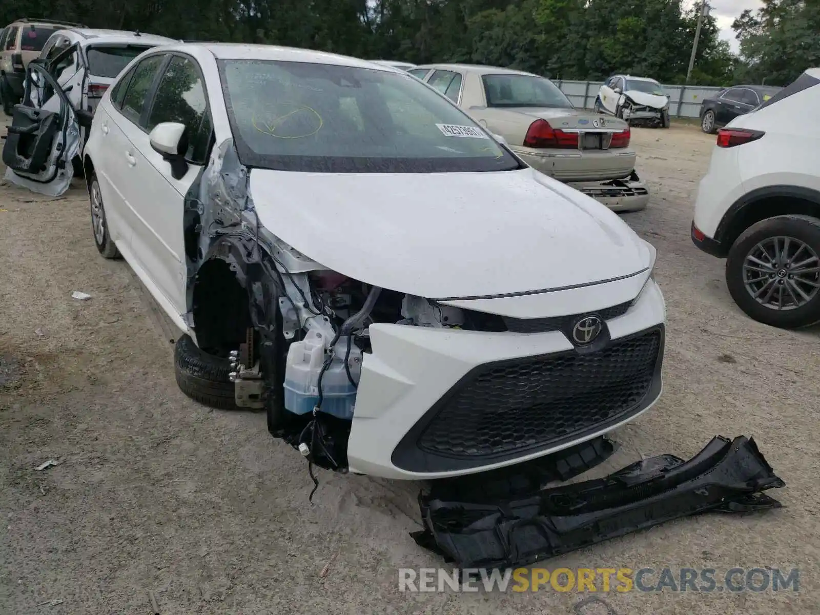 9 Photograph of a damaged car JTDEPRAEXLJ000862 TOYOTA COROLLA 2020