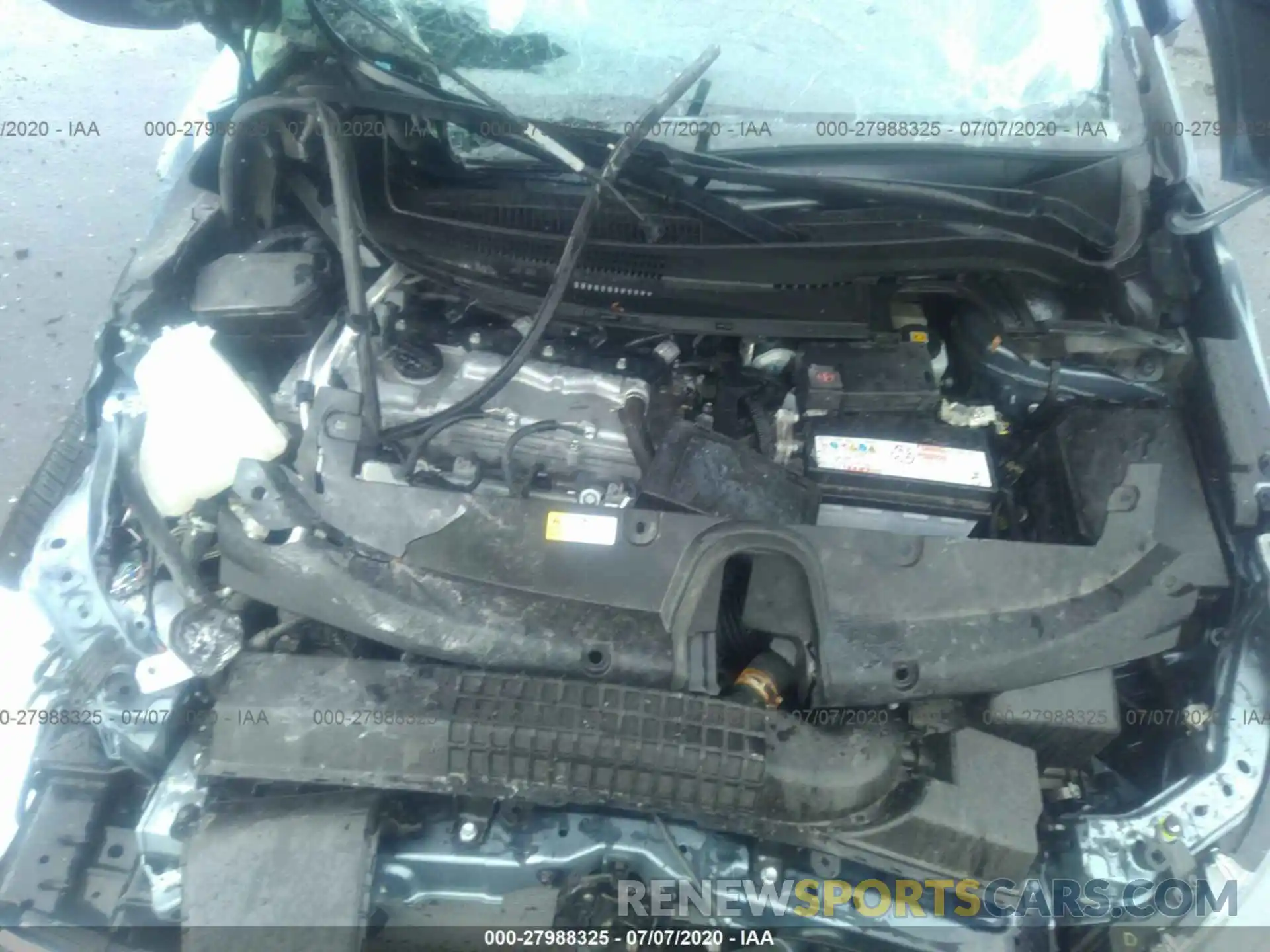 10 Фотография поврежденного автомобиля JTDEPRAEXLJ001204 TOYOTA COROLLA 2020