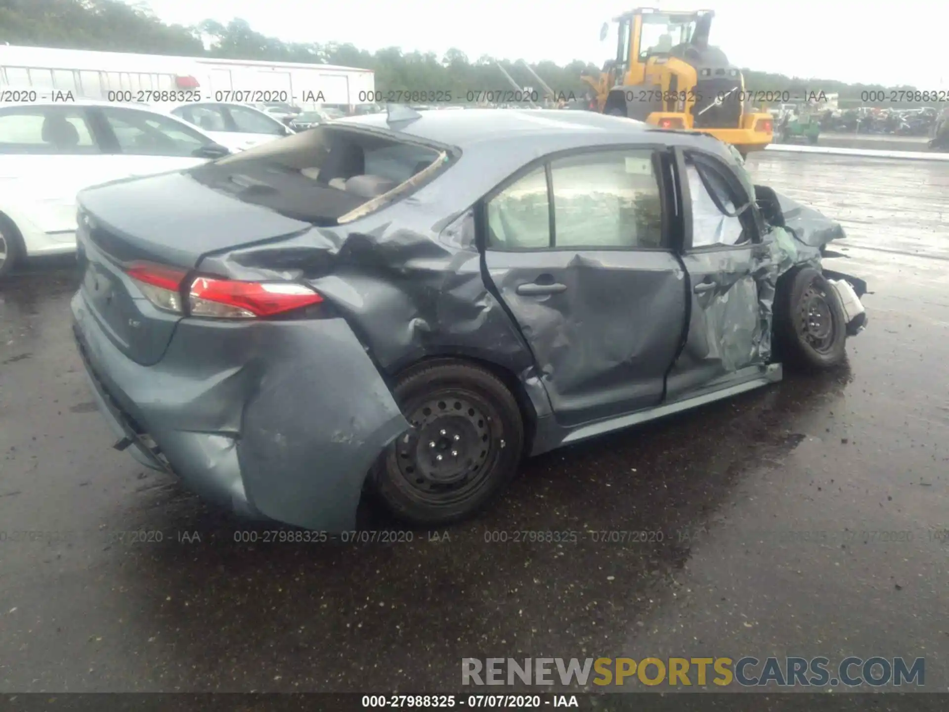4 Фотография поврежденного автомобиля JTDEPRAEXLJ001204 TOYOTA COROLLA 2020