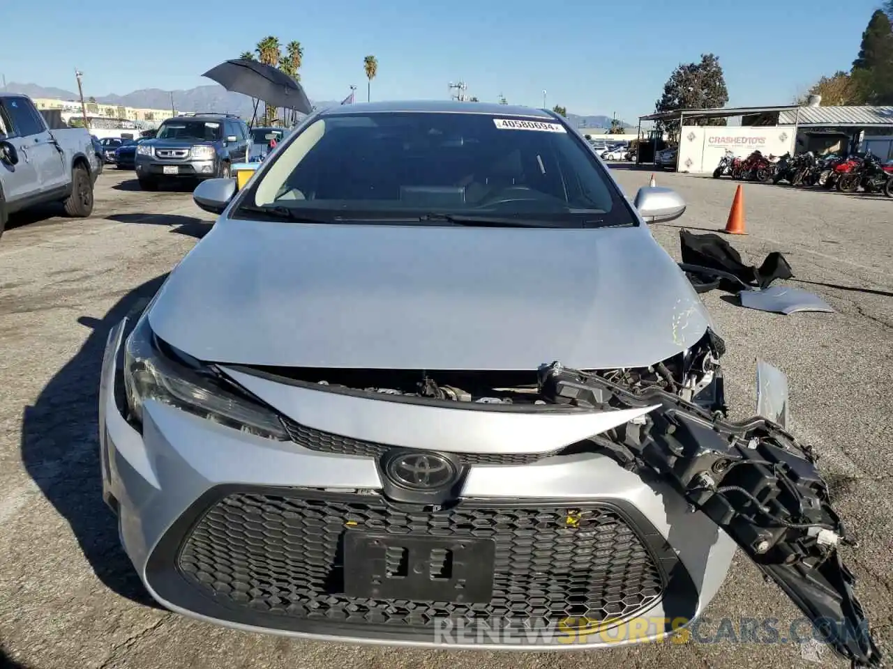 5 Photograph of a damaged car JTDEPRAEXLJ001283 TOYOTA COROLLA 2020