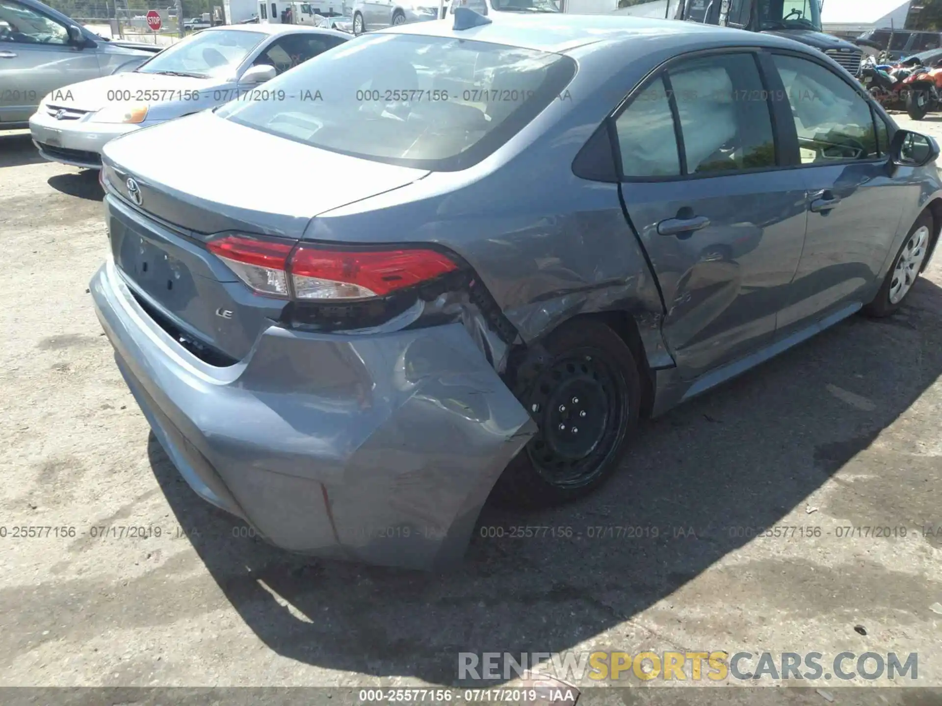 6 Photograph of a damaged car JTDEPRAEXLJ002496 TOYOTA COROLLA 2020