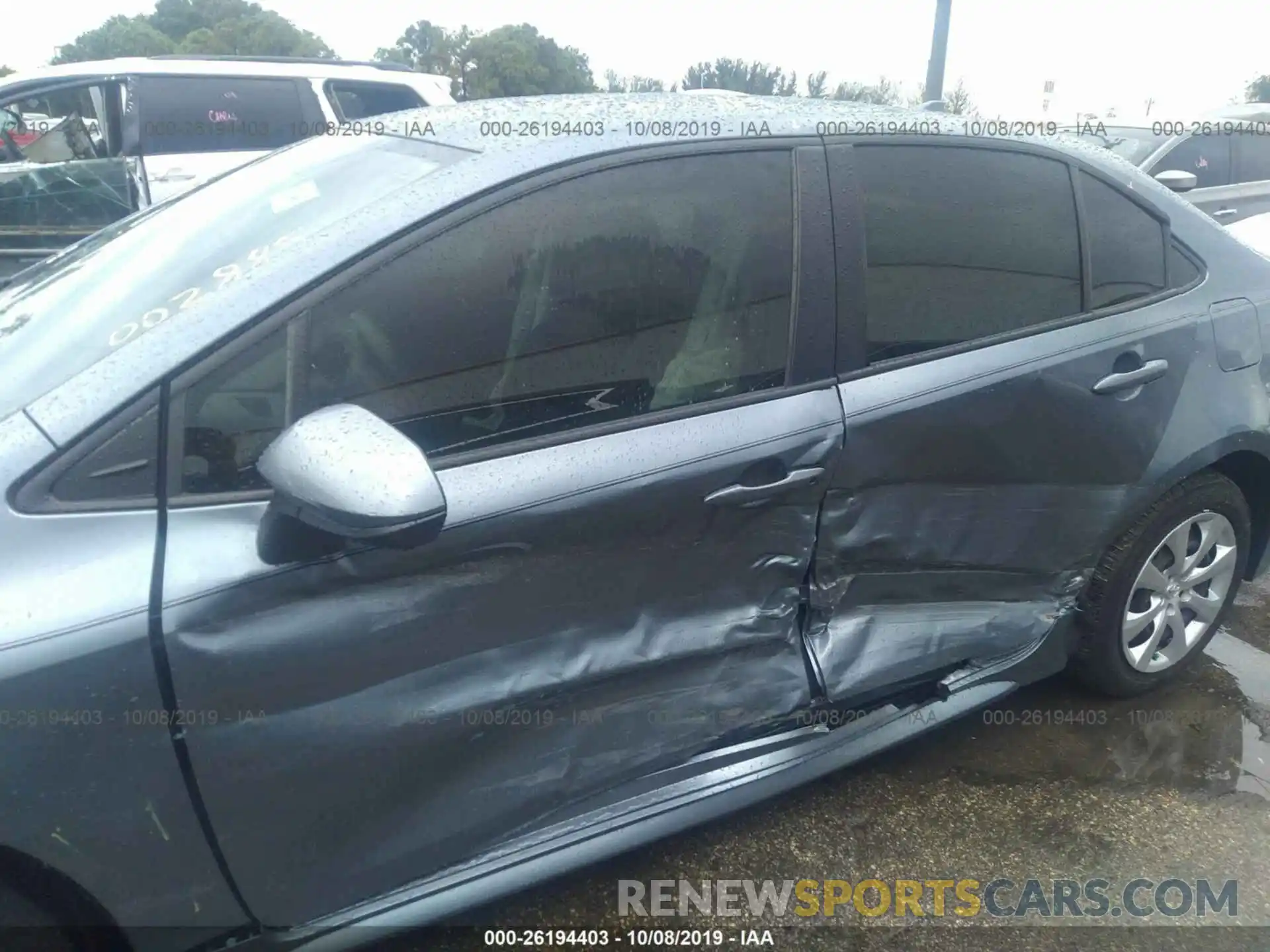 6 Photograph of a damaged car JTDEPRAEXLJ002885 TOYOTA COROLLA 2020