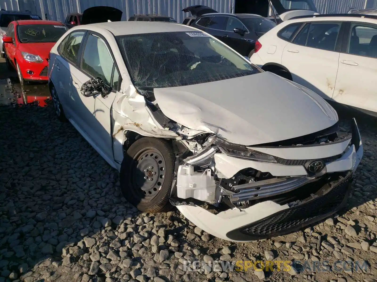 1 Photograph of a damaged car JTDEPRAEXLJ003258 TOYOTA COROLLA 2020