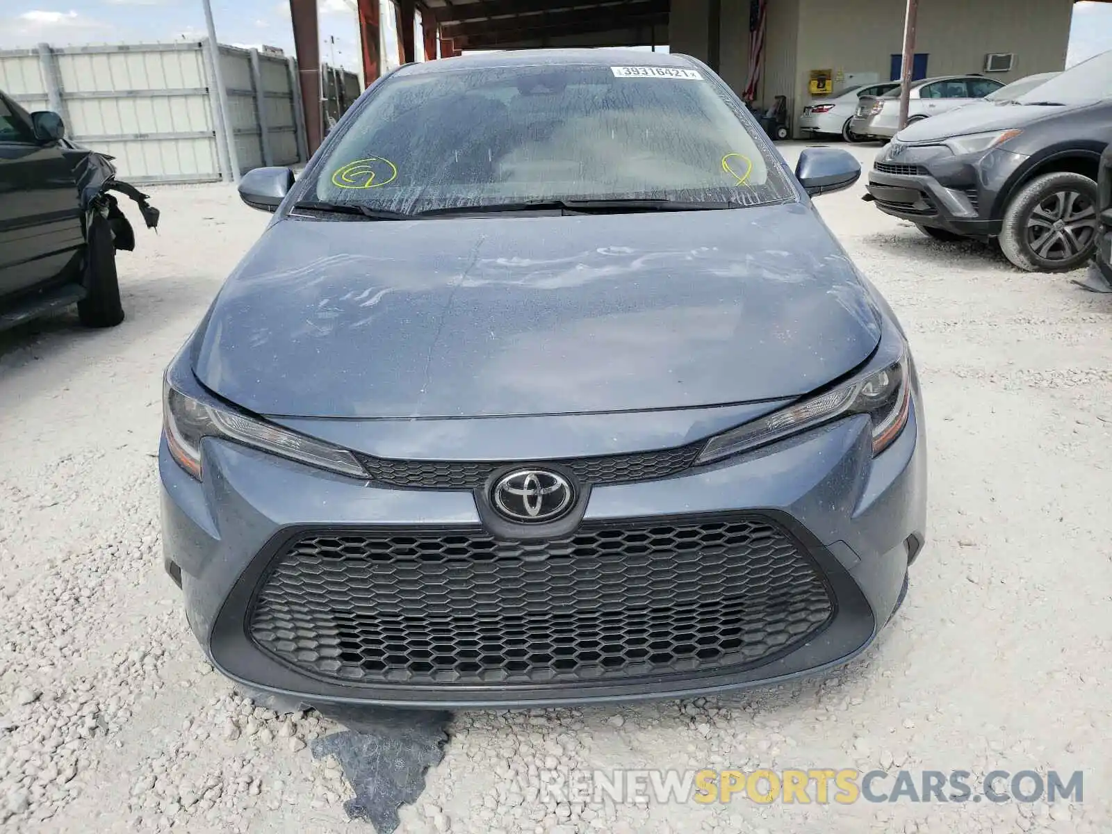 9 Photograph of a damaged car JTDEPRAEXLJ006483 TOYOTA COROLLA 2020