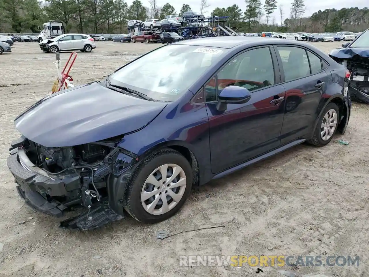1 Фотография поврежденного автомобиля JTDEPRAEXLJ006533 TOYOTA COROLLA 2020