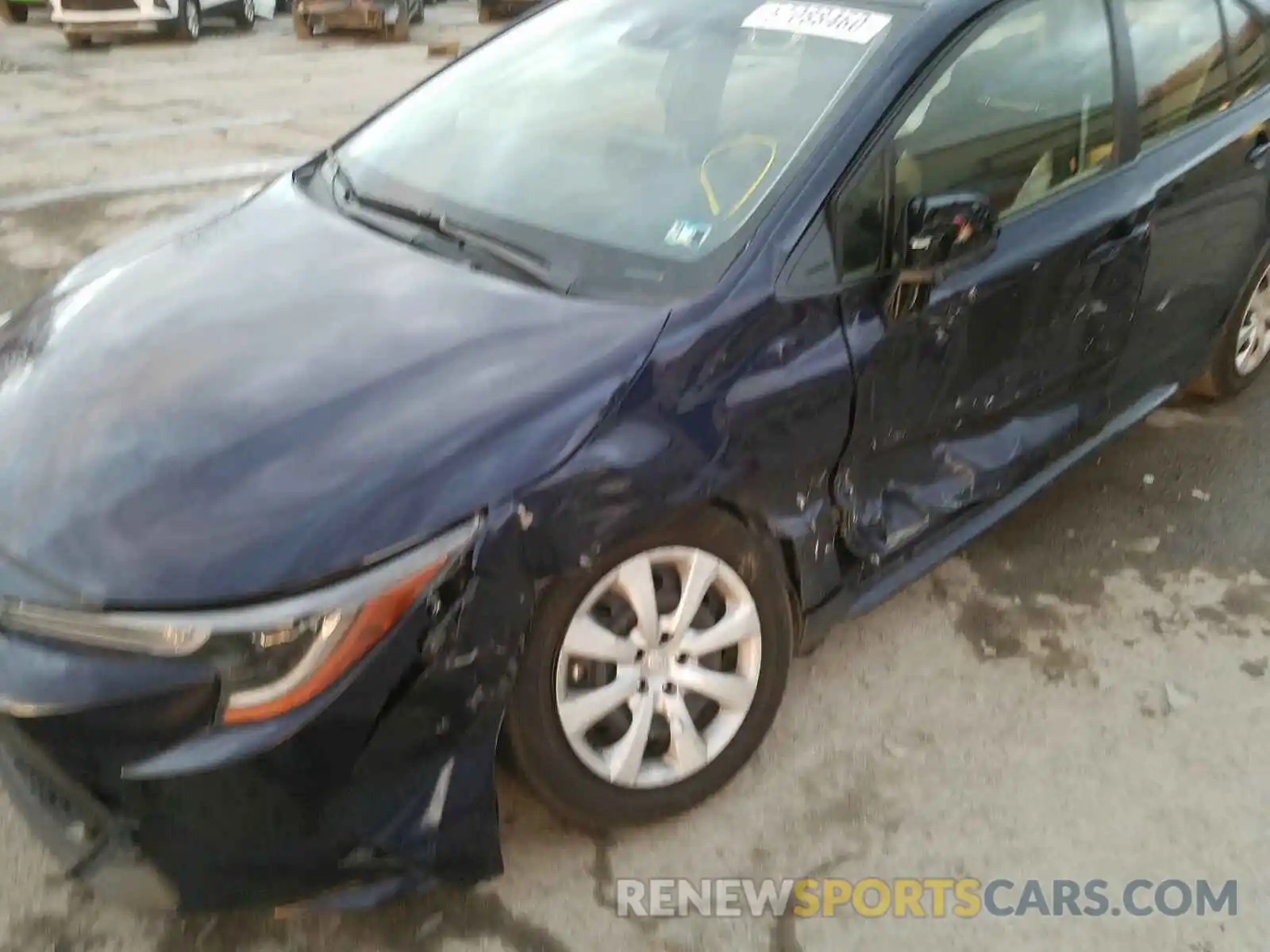 9 Photograph of a damaged car JTDEPRAEXLJ007181 TOYOTA COROLLA 2020