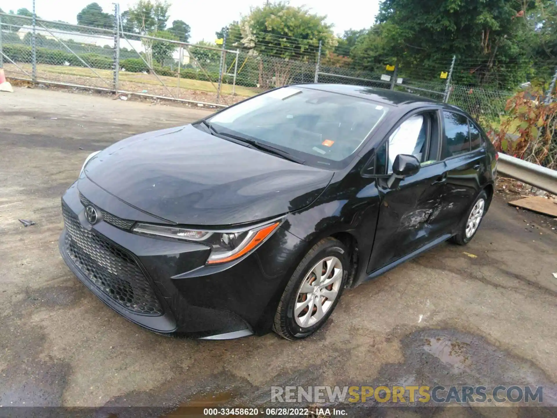 2 Photograph of a damaged car JTDEPRAEXLJ007701 TOYOTA COROLLA 2020