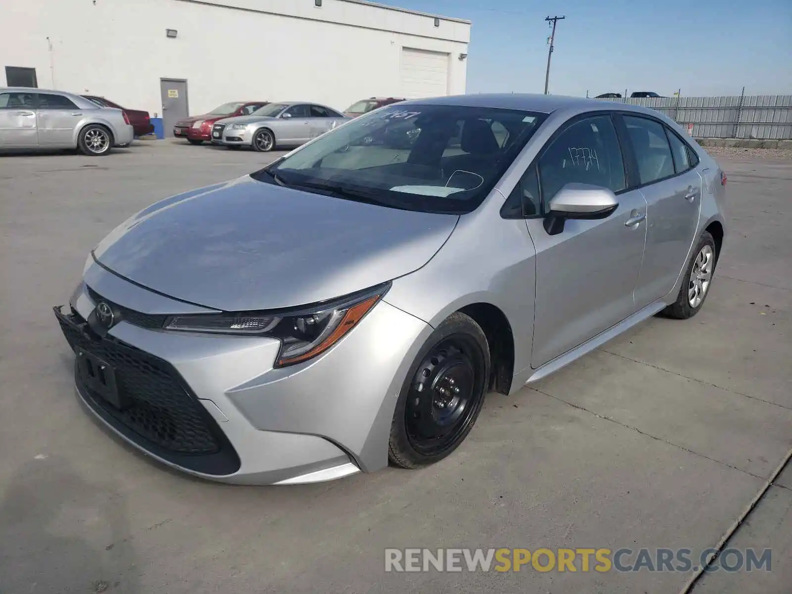 2 Photograph of a damaged car JTDEPRAEXLJ009240 TOYOTA COROLLA 2020