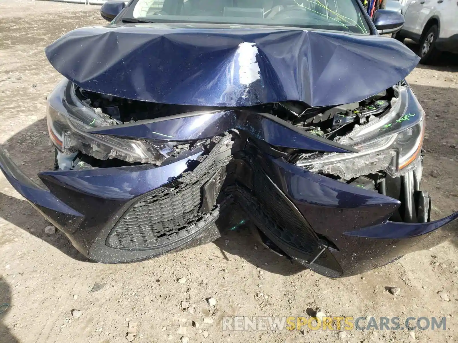 9 Photograph of a damaged car JTDEPRAEXLJ009397 TOYOTA COROLLA 2020