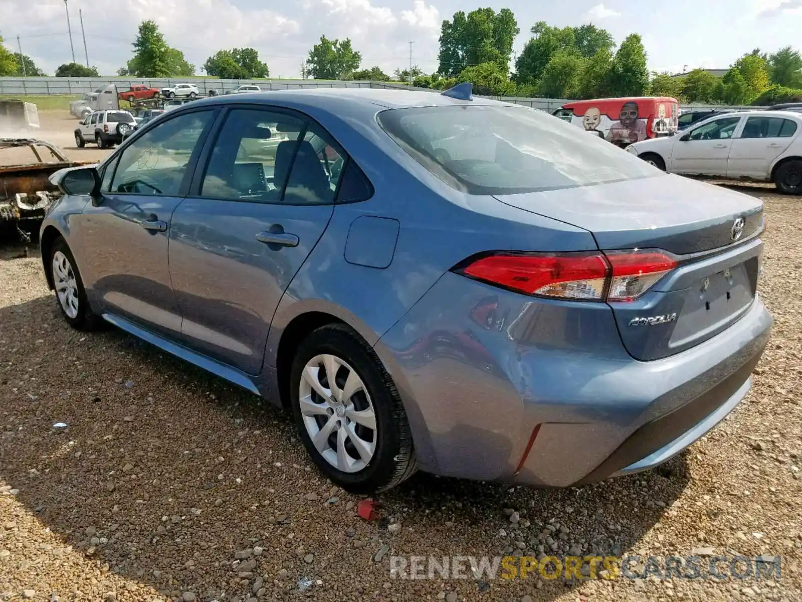 3 Photograph of a damaged car JTDEPRAEXLJ010324 TOYOTA COROLLA 2020