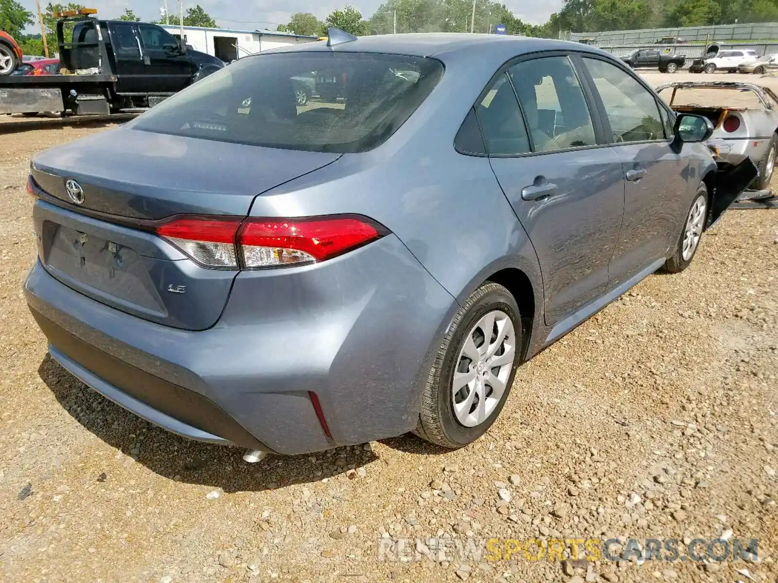 4 Photograph of a damaged car JTDEPRAEXLJ010324 TOYOTA COROLLA 2020