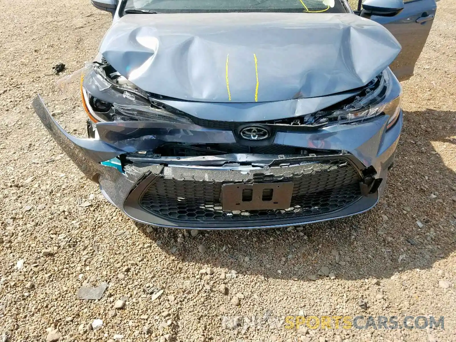 7 Photograph of a damaged car JTDEPRAEXLJ010324 TOYOTA COROLLA 2020