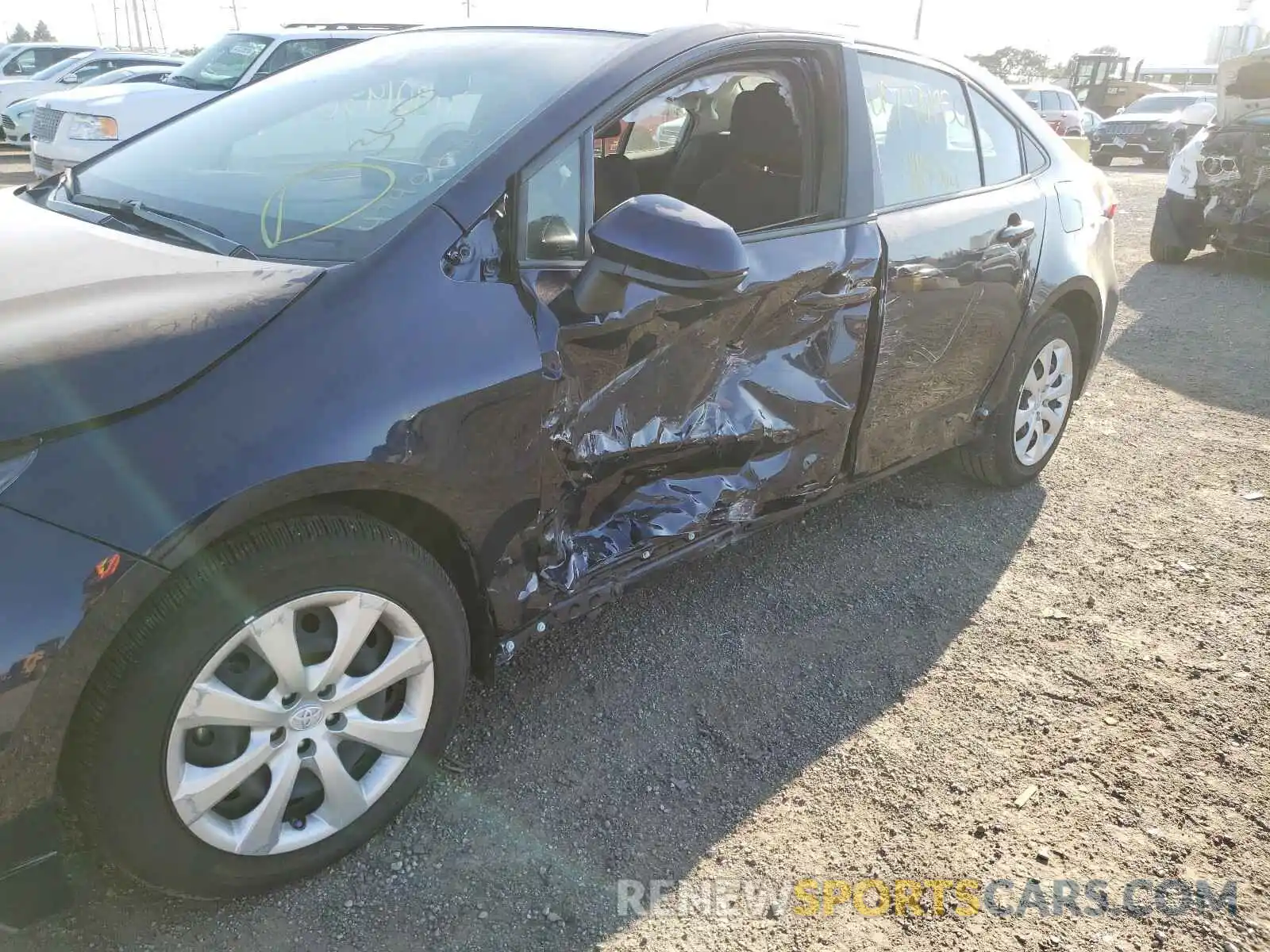 10 Photograph of a damaged car JTDEPRAEXLJ010632 TOYOTA COROLLA 2020