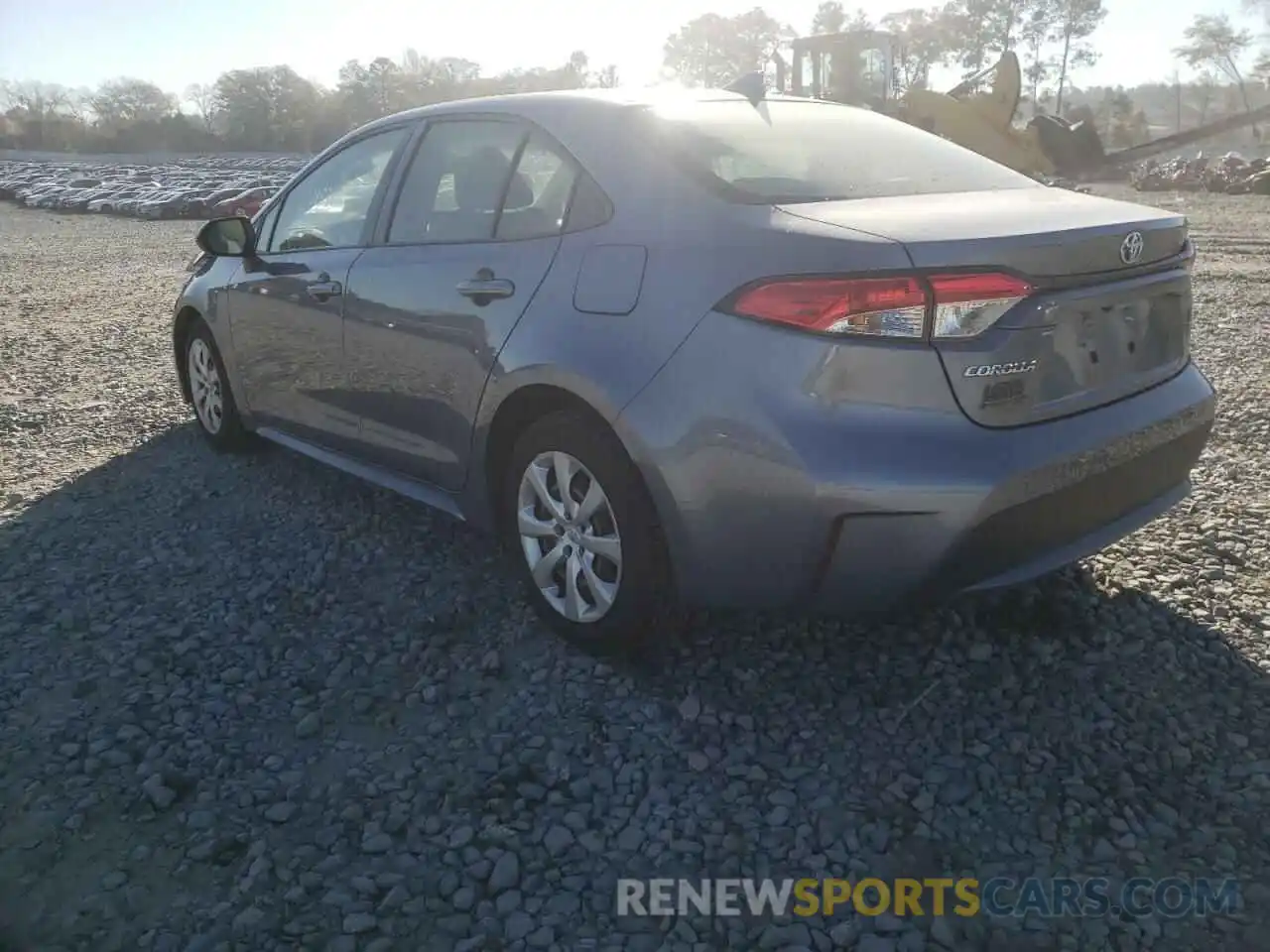 3 Photograph of a damaged car JTDEPRAEXLJ011537 TOYOTA COROLLA 2020