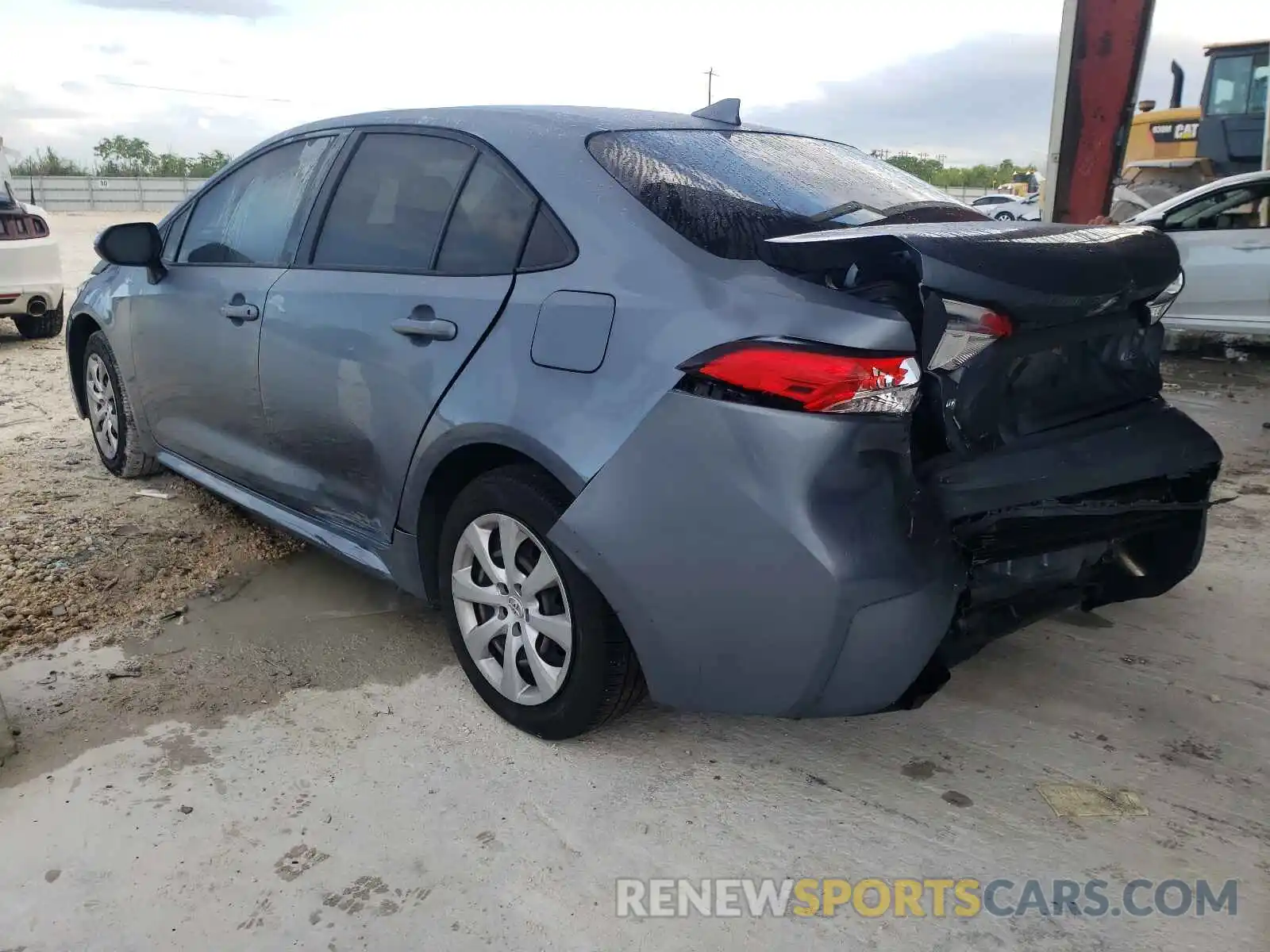 3 Photograph of a damaged car JTDEPRAEXLJ013157 TOYOTA COROLLA 2020