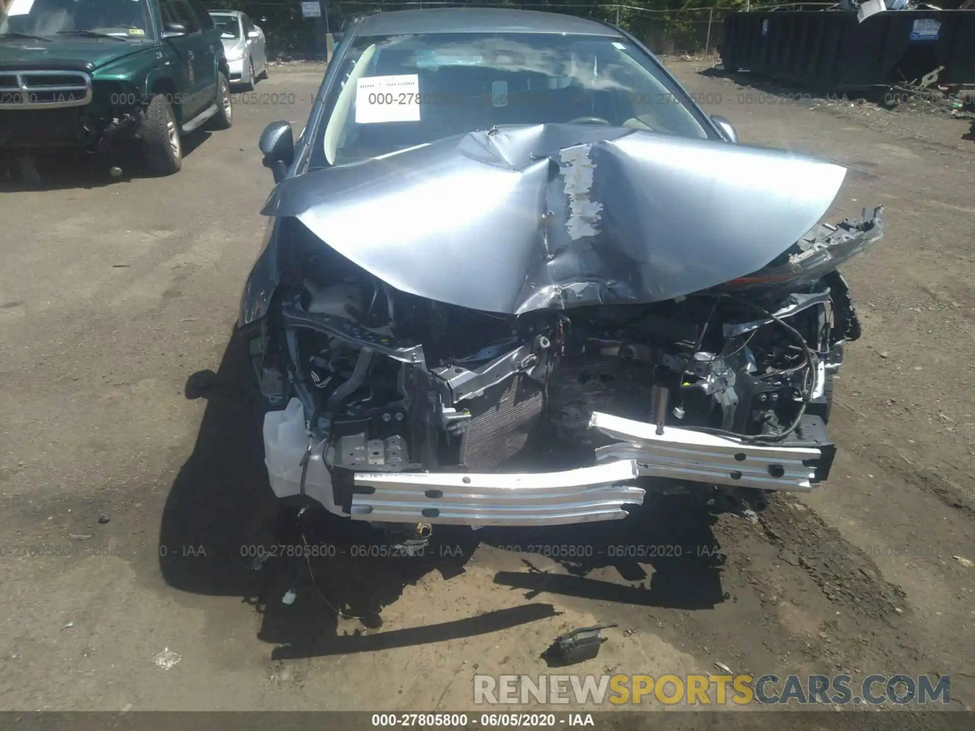 6 Фотография поврежденного автомобиля JTDEPRAEXLJ013966 TOYOTA COROLLA 2020