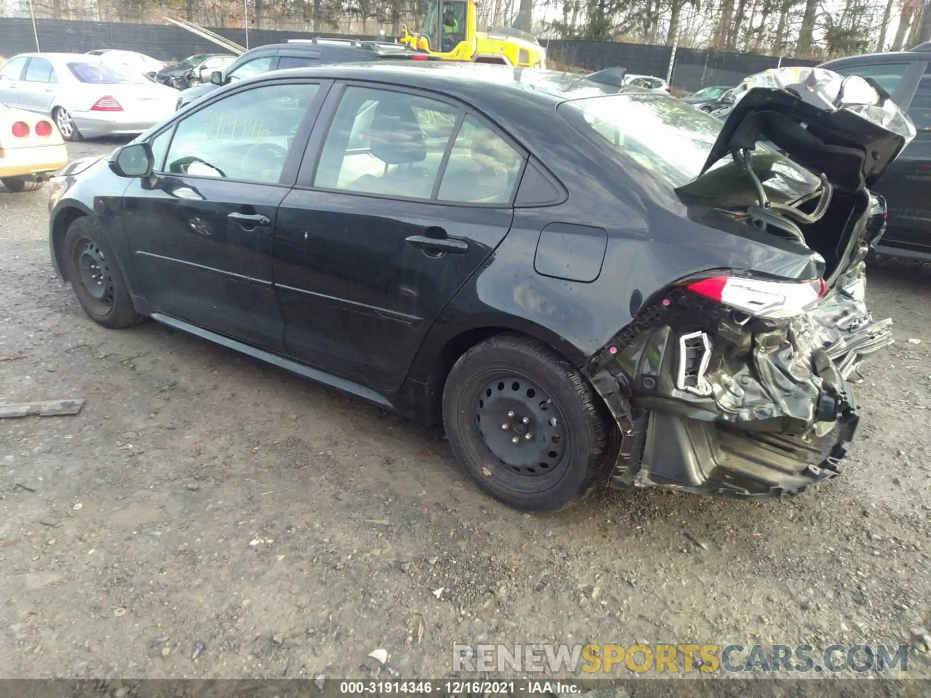 3 Photograph of a damaged car JTDEPRAEXLJ014888 TOYOTA COROLLA 2020