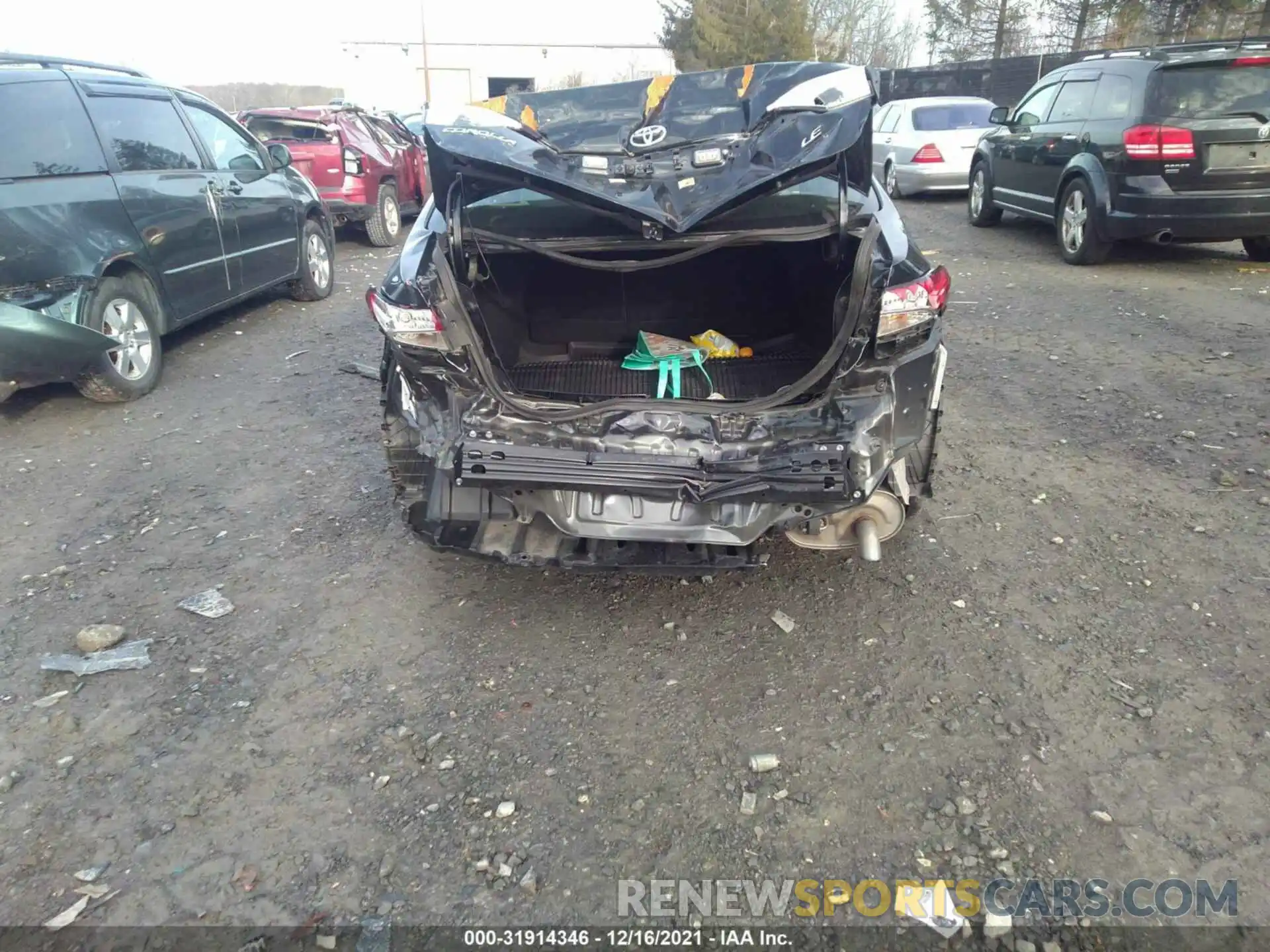 6 Photograph of a damaged car JTDEPRAEXLJ014888 TOYOTA COROLLA 2020