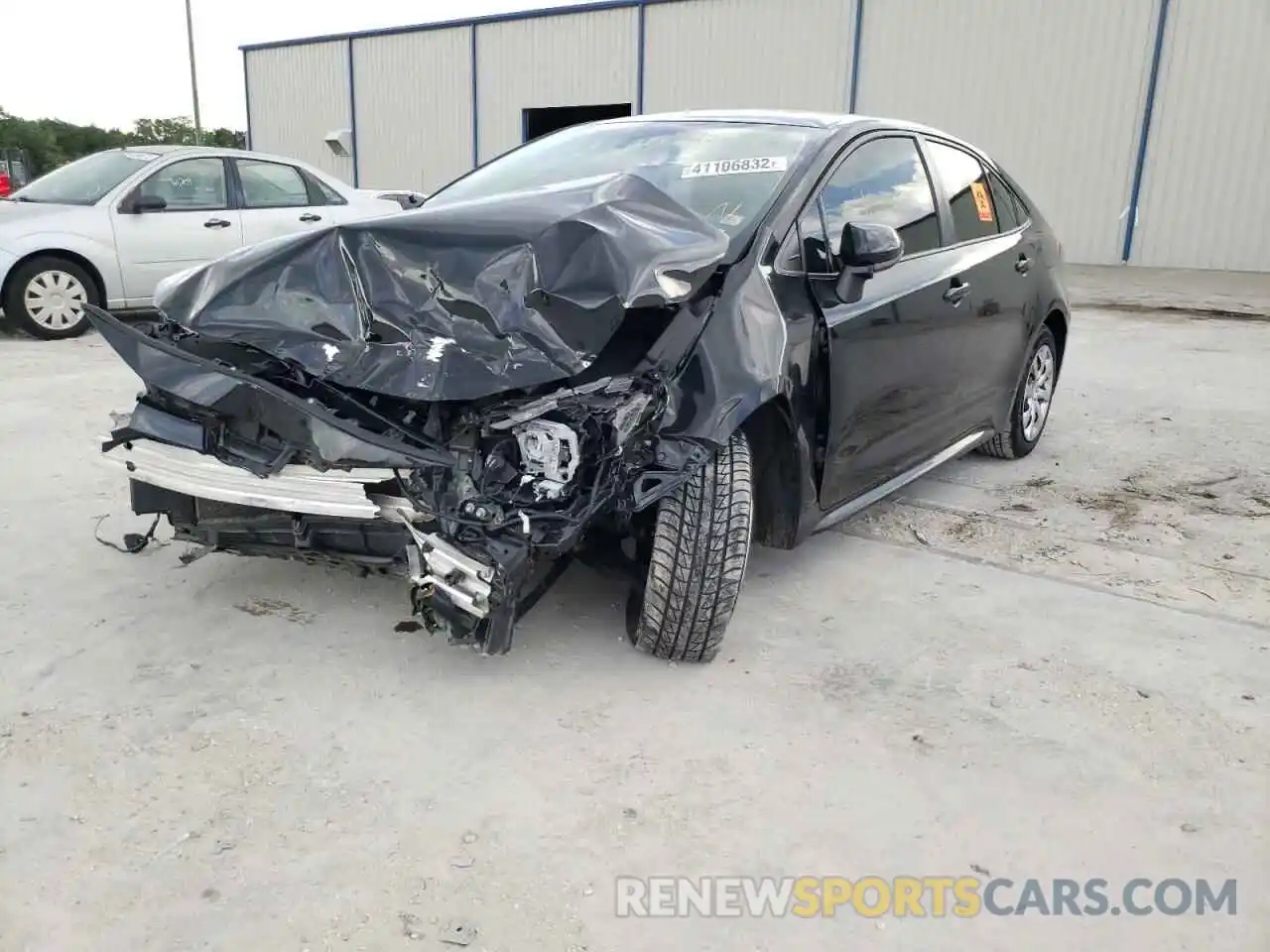 2 Photograph of a damaged car JTDEPRAEXLJ014907 TOYOTA COROLLA 2020