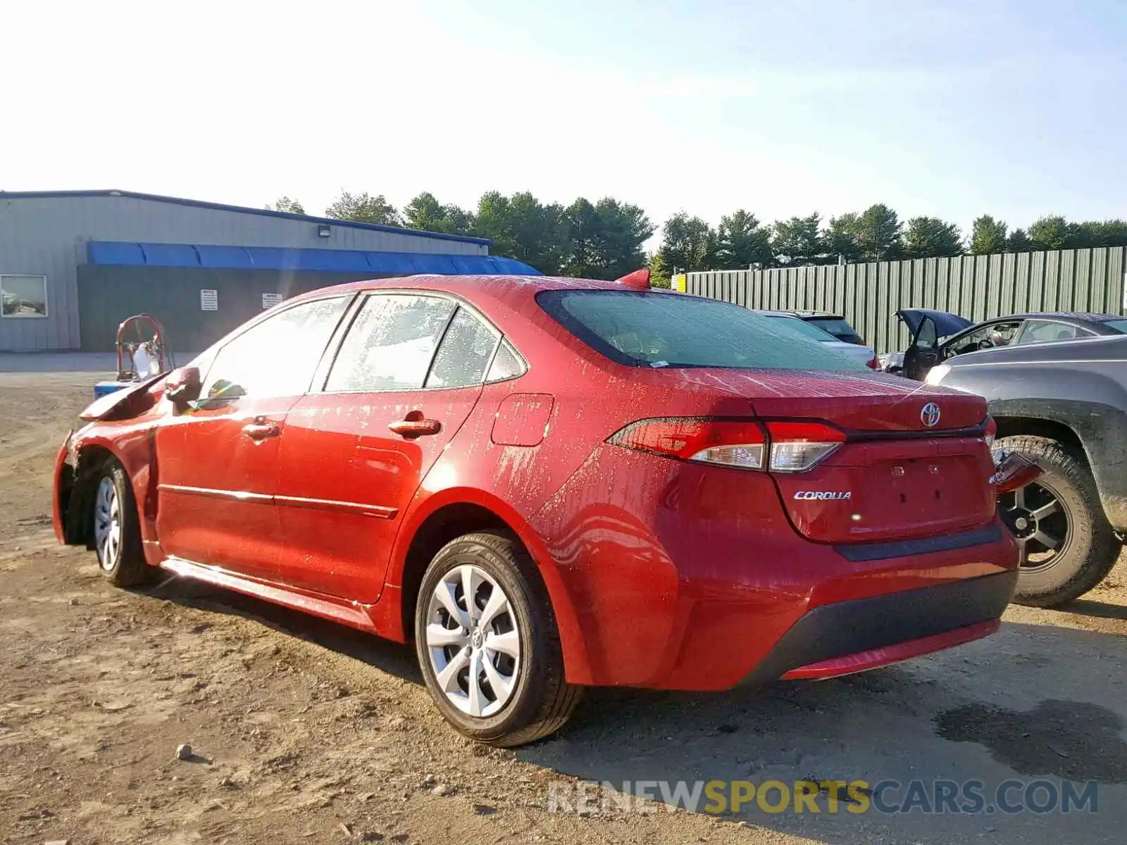 3 Photograph of a damaged car JTDEPRAEXLJ015328 TOYOTA COROLLA 2020