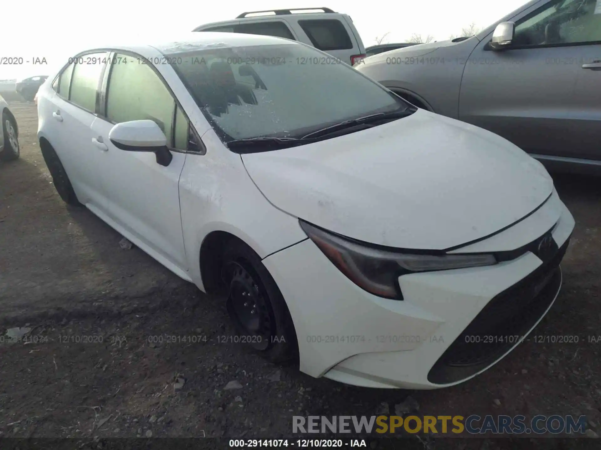 1 Photograph of a damaged car JTDEPRAEXLJ017760 TOYOTA COROLLA 2020