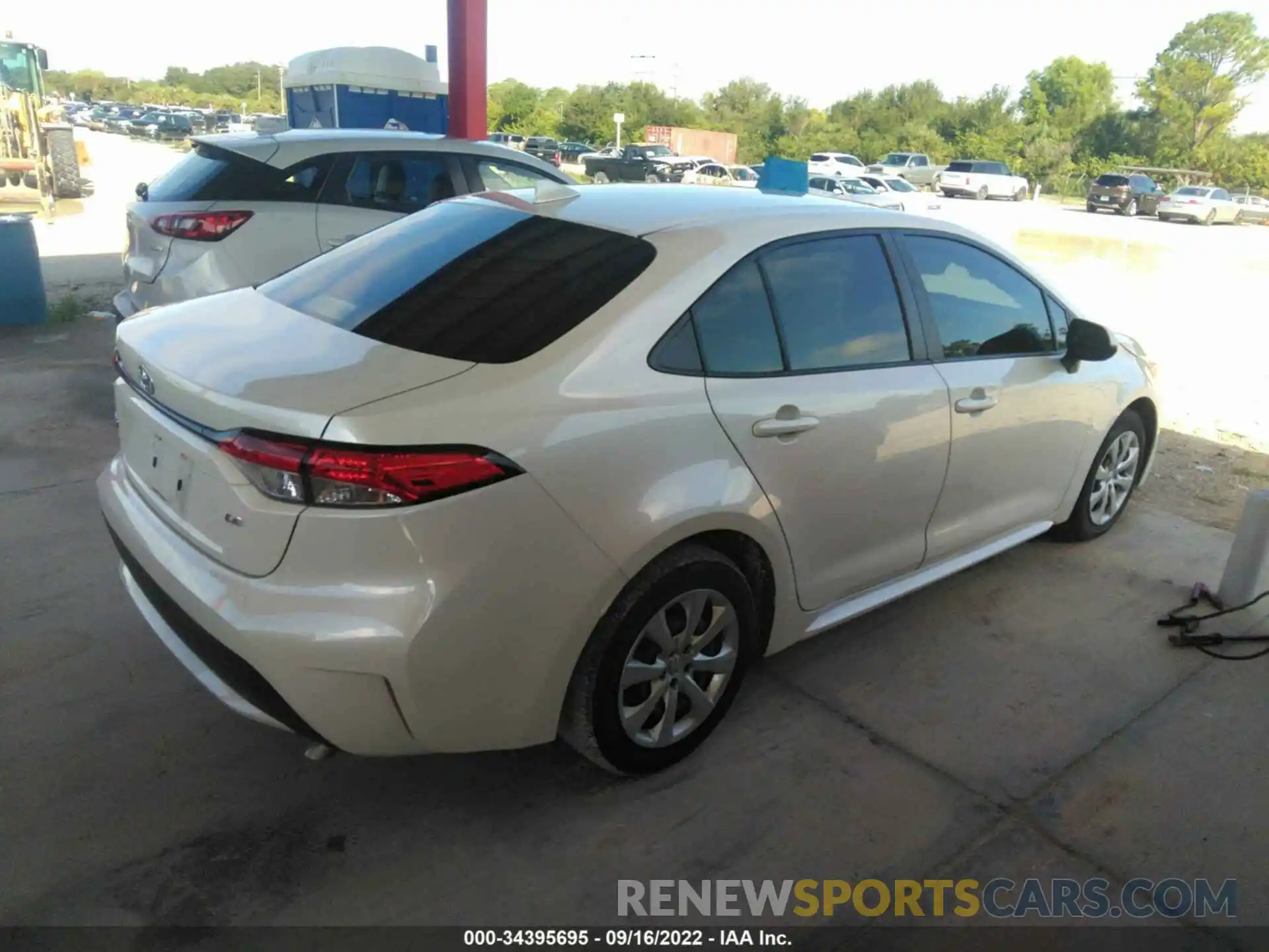 4 Photograph of a damaged car JTDEPRAEXLJ018231 TOYOTA COROLLA 2020