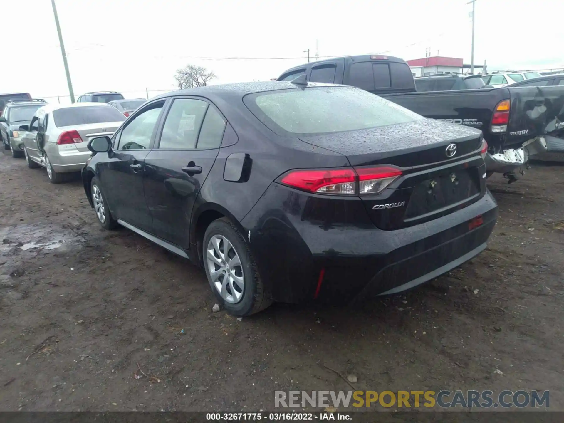 3 Photograph of a damaged car JTDEPRAEXLJ018441 TOYOTA COROLLA 2020