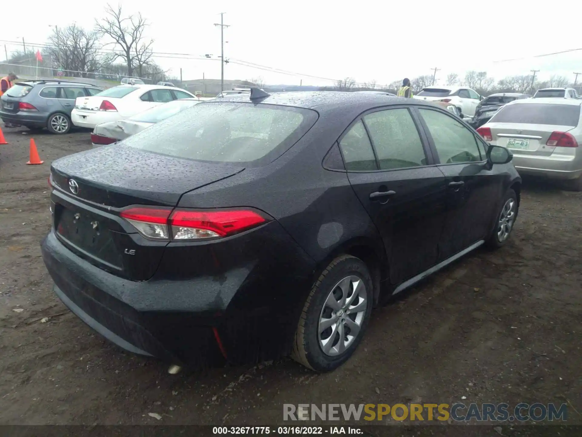 4 Photograph of a damaged car JTDEPRAEXLJ018441 TOYOTA COROLLA 2020