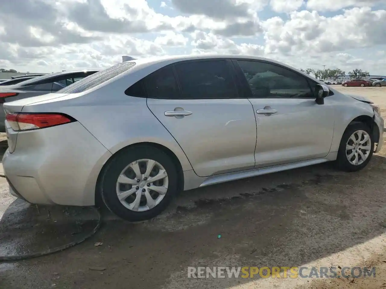 3 Photograph of a damaged car JTDEPRAEXLJ018486 TOYOTA COROLLA 2020