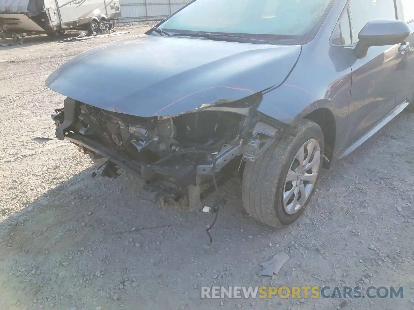 9 Photograph of a damaged car JTDEPRAEXLJ018942 TOYOTA COROLLA 2020