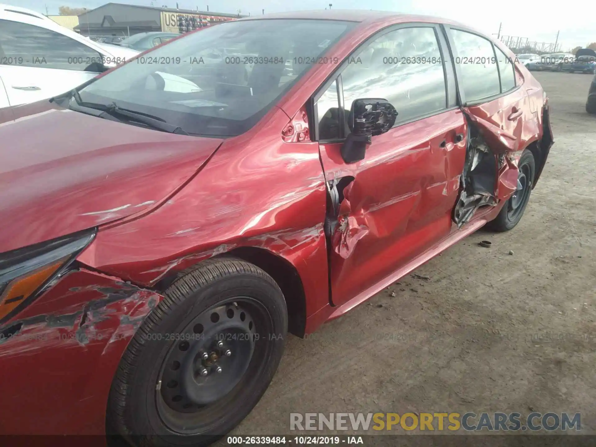 6 Photograph of a damaged car JTDEPRAEXLJ018987 TOYOTA COROLLA 2020