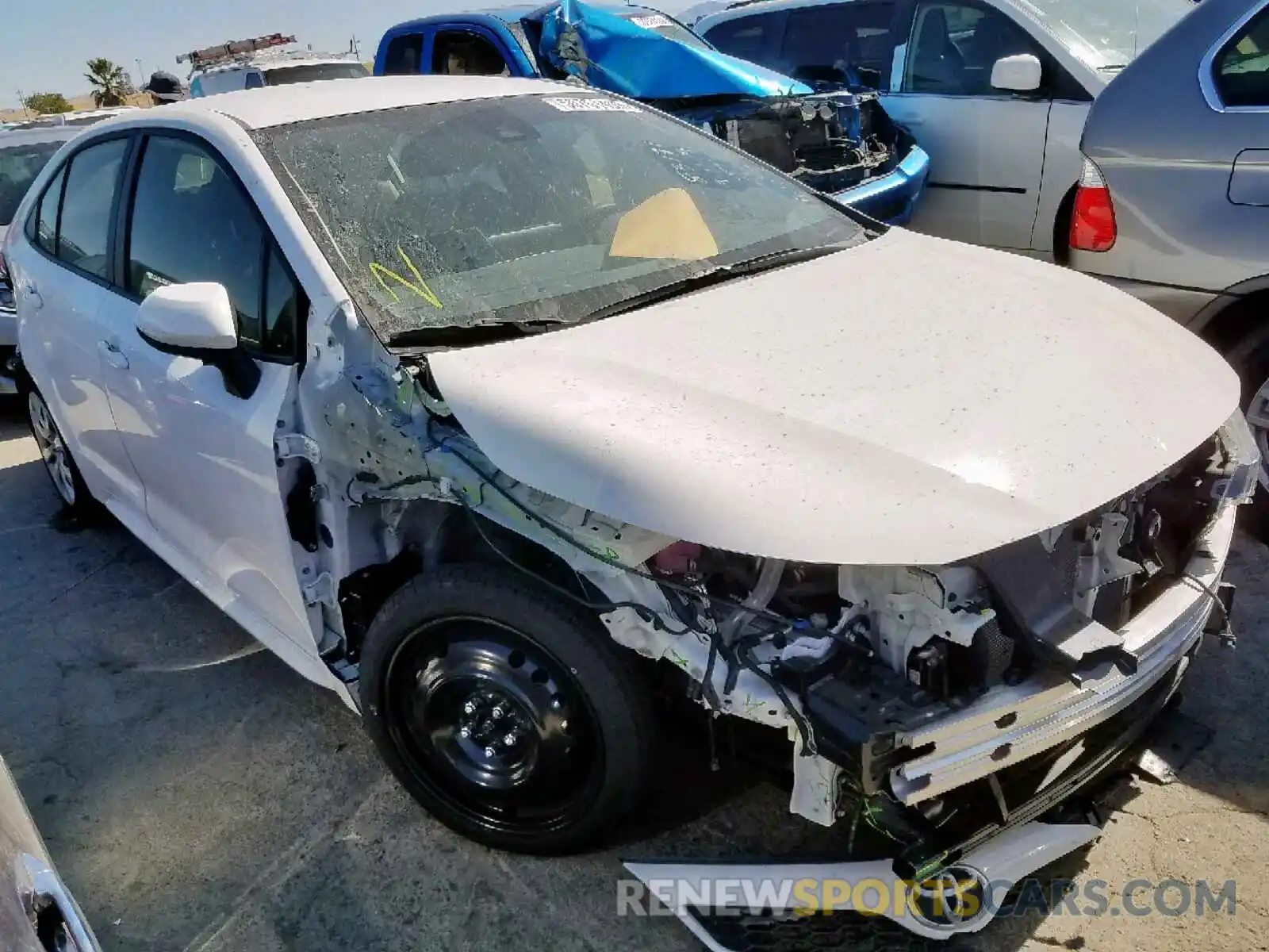 1 Фотография поврежденного автомобиля JTDEPRAEXLJ019265 TOYOTA COROLLA 2020