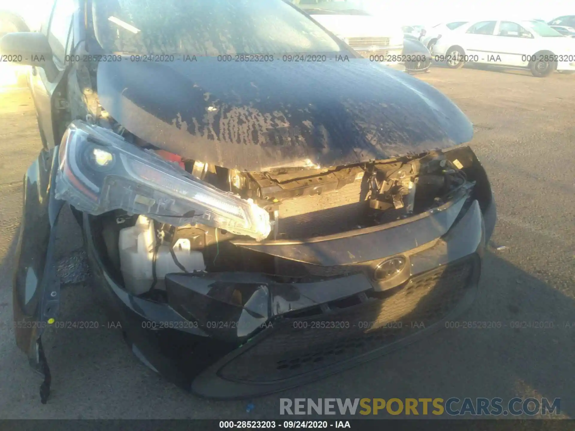 6 Photograph of a damaged car JTDEPRAEXLJ019797 TOYOTA COROLLA 2020