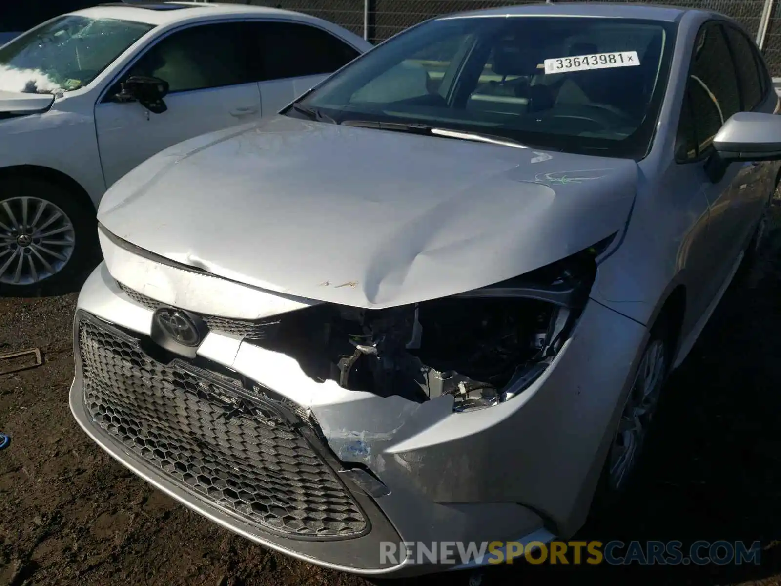 9 Photograph of a damaged car JTDEPRAEXLJ019802 TOYOTA COROLLA 2020