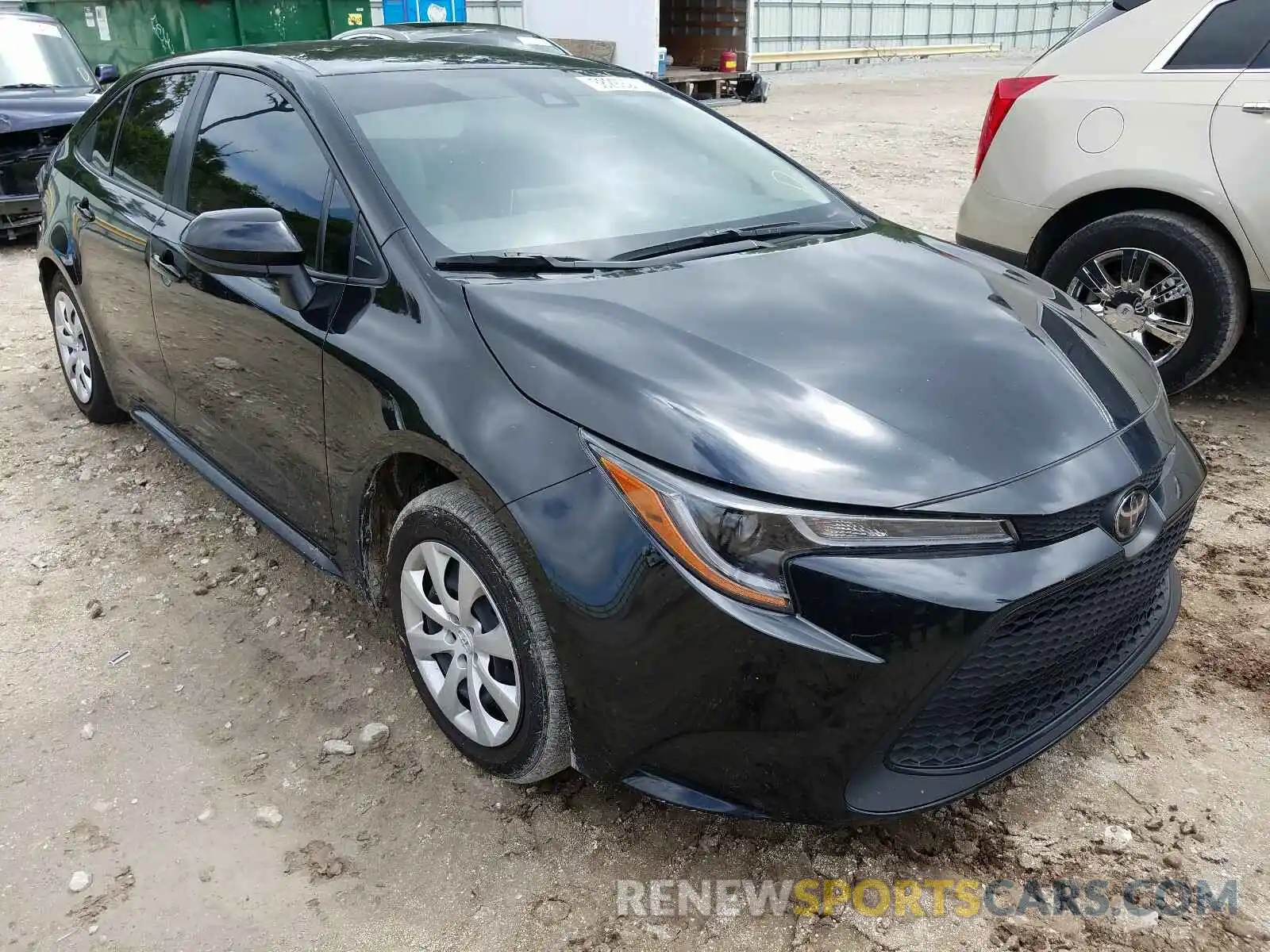 1 Photograph of a damaged car JTDEPRAEXLJ020285 TOYOTA COROLLA 2020